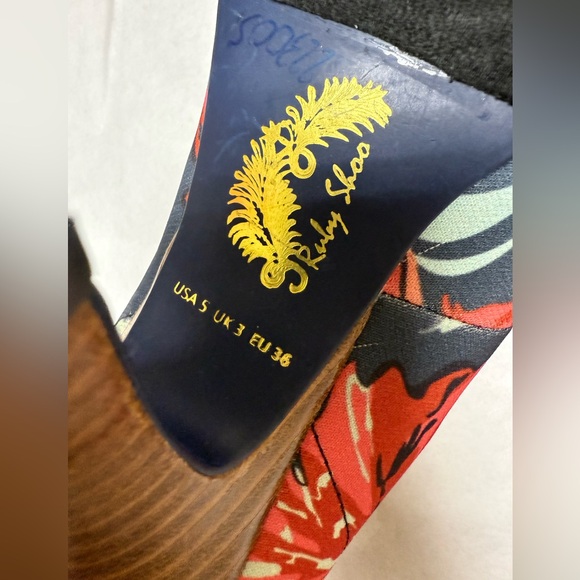 Ruby Shoo Willow hi-cut court shoes 🔴 - Picture 7 of 9